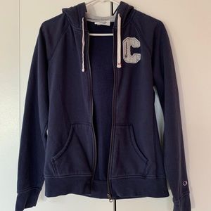 champion zip-up hoodie